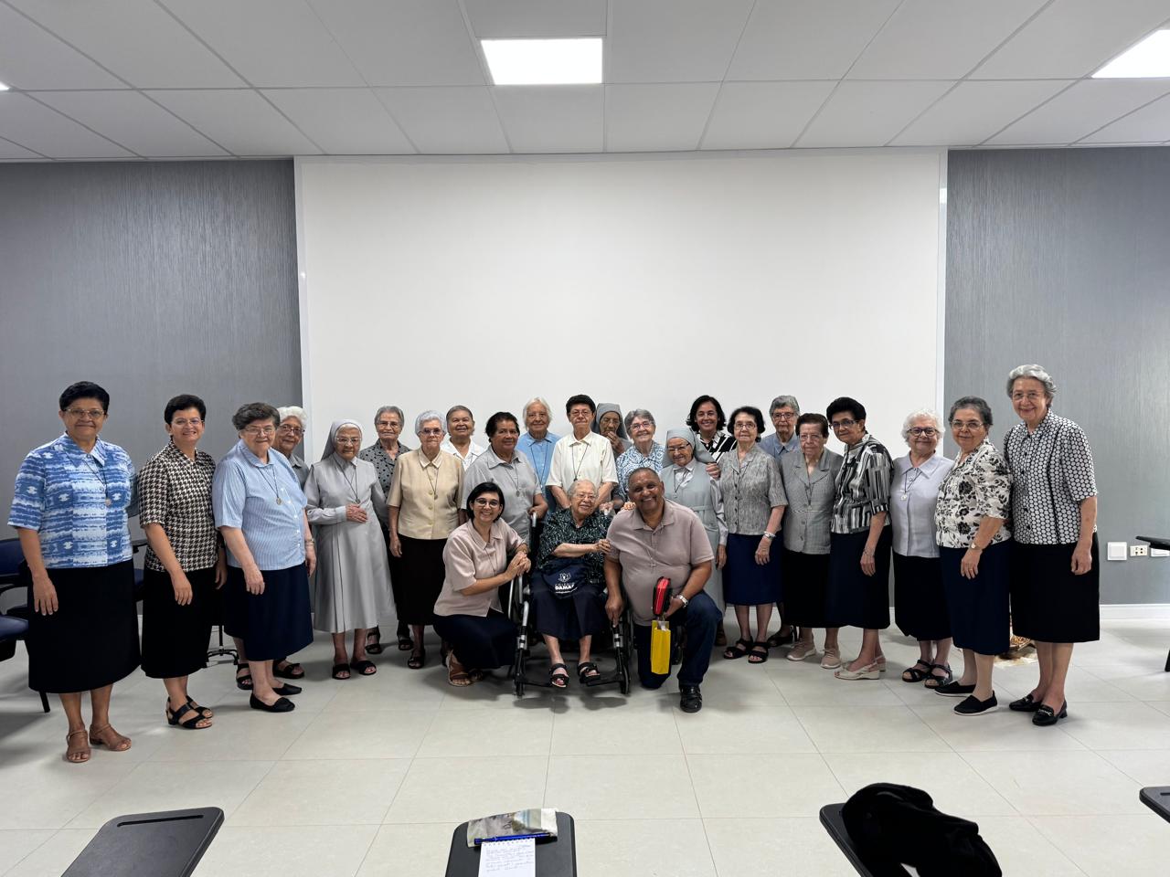 Governo Provincial do Brasil promove encontro com Irmãs 80+ no Recife