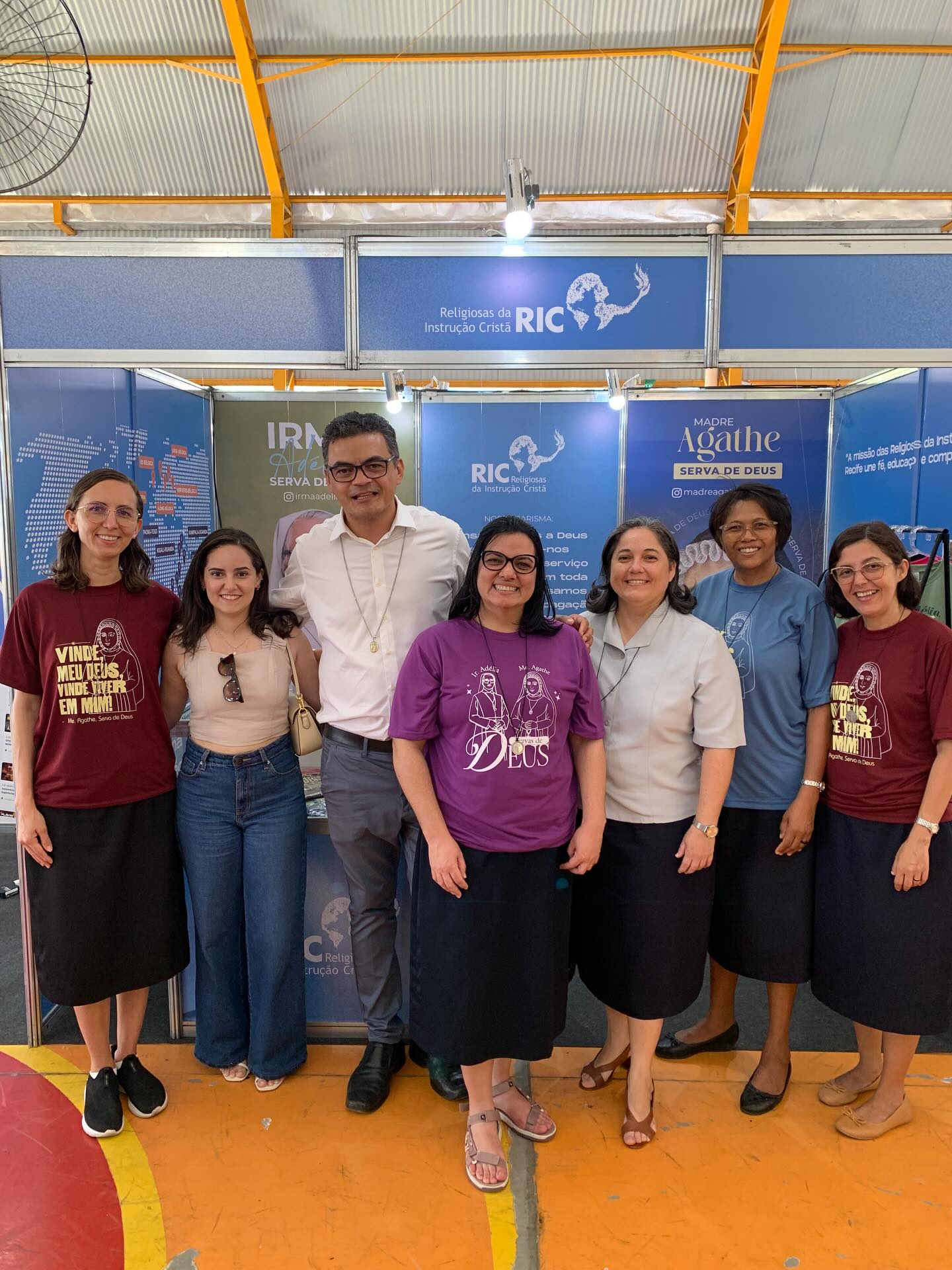 Religiosas da Instrução Cristã participam da 1ª edição da Expo Recife – Feira Católica